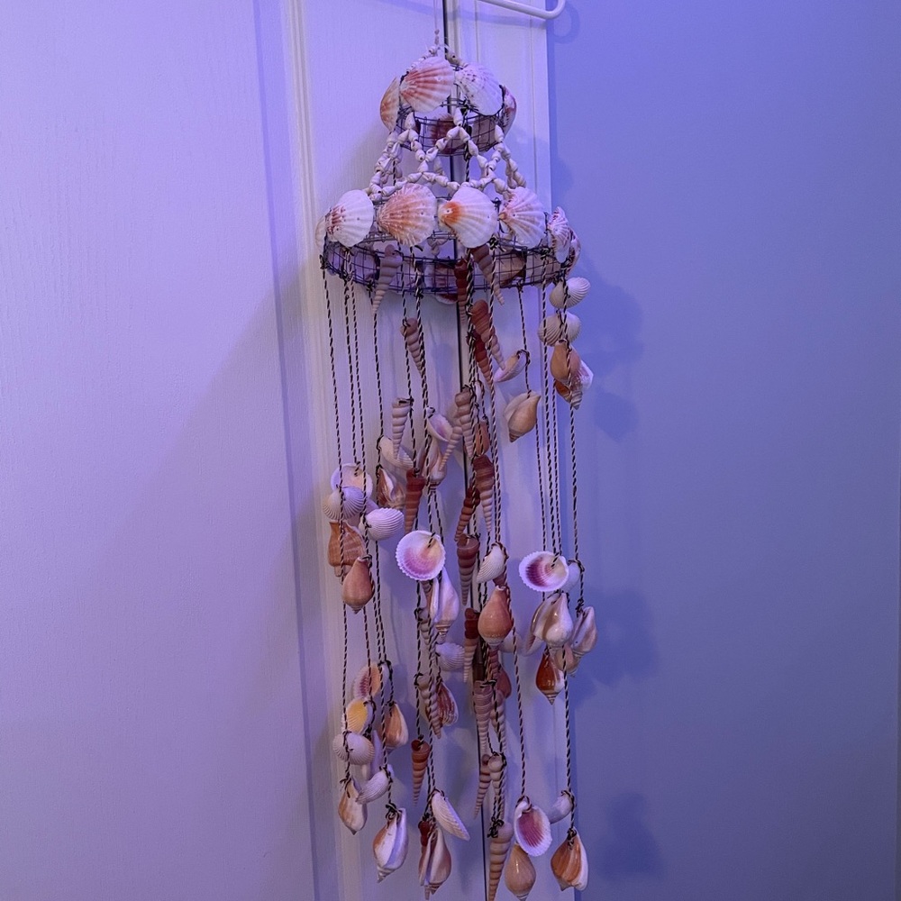 Hanging shell decor